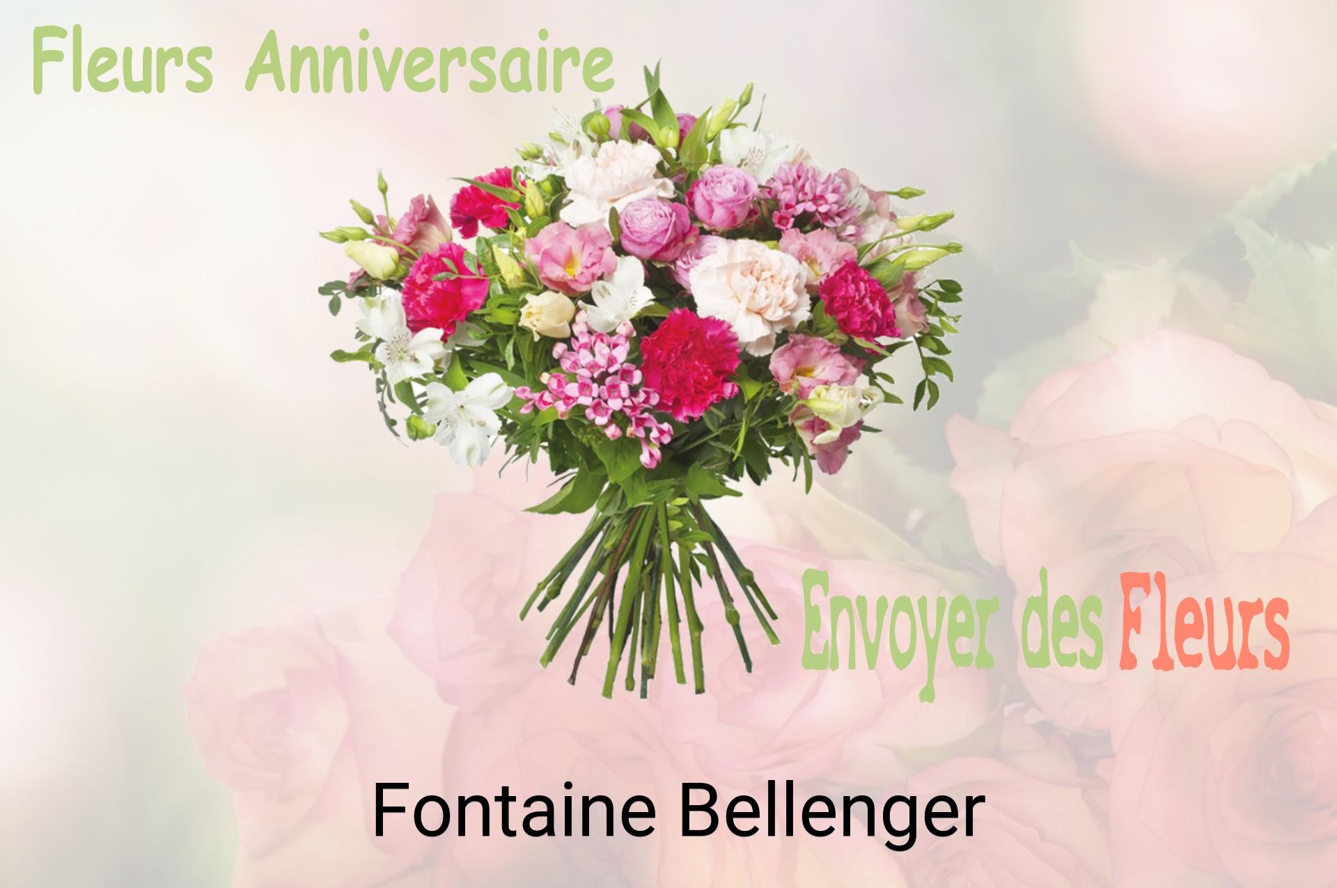 Bouquet de fleurs d’anniversaire livré à Fontaine-Bellenger